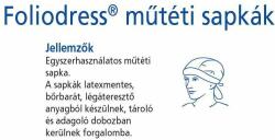 HARTMANN Foliodress műtéti sapka Bandana Comfort 100db