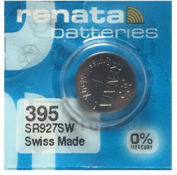  395 / 399 ezüst-oxid gombelem (SR57)