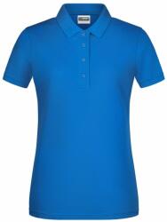 Daiber Tricou polo pentru femei din bumbac organic 8009 - Cobalt | L (8009-1755342)