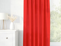 Goldea dekoratív drapéria loneta - piros 220x140 cm