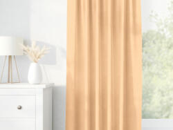 Goldea draperie decorativă loneta - pudru orangiu 140x140 cm