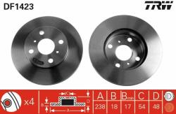 TRW Disc frana TRW DF1423 (DF1423)