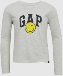 GAP & Smiley® Tricou pentru copii GAP | Gri | Fete | 104/110