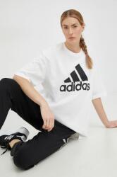 adidas pamut póló fehér, HR4930 - fehér S