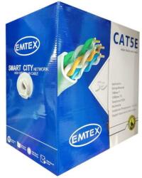 Emtex Cablu UTP Emtex KAB-EMT1, cat 5E, cupru, 24AWG, rola 305 m (KAB-EMT1)