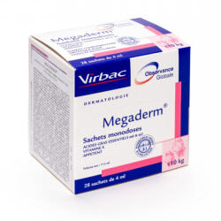 Virbac MegaDerm 4 ml, 28 plicuri
