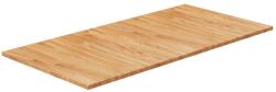 vidaXL Blat de baie, maro deschis, 100x50x1, 5 cm, lemn masiv tratat (343011)