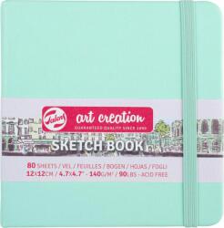 Talens Art Creation Sketchbook Vázlatfüzet 12 x 12 cm 140 g Mint (9314034M)