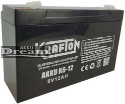  Krafton 6V 12Ah (150x50x94) Gyerek játékba