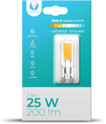 Forever Light LED izzó G9 Glass 2W 230V 3000K 200lm (RTV003668)