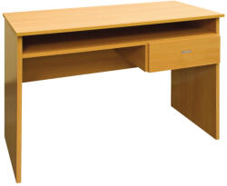 Tanulóasztal íróasztal (bükk) bútorlapos fiókos, 1 fiókos