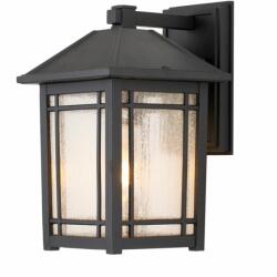 Quoizel Aplică exterior Cedar Point, bronz, H: 32, 6 cm, 1xE27, IP44, QZ-CEDAR-POINT-M-BK (QZ-CEDAR-POINT-M-BK)