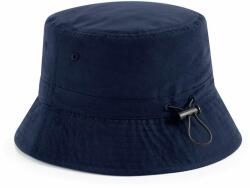 Beechfield Pălărie bucket hat din poliester reciclat - Albastru închis | S/M (B84R-1000327501)