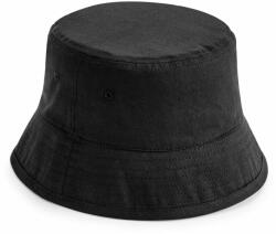 Beechfield Pălărie bucket hat din bumbac organic - Neagră | S/M (B90N-1000327507)