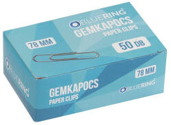 Bluering Gemkapocs 78mm, 50 db/doboz, Bluering® 2 db/csomag