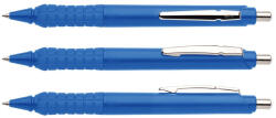 ICO Golyóstoll nyomógombos 0, 8mm, műanyag kék test Apollo K, írásszín kék (9010142016) - bestoffice