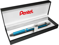Pentel Rollertoll 0, 35mm, fém skyblue test, Pentel Energel BL407S-A, írásszín kék (BL407S-A) - bestoffice