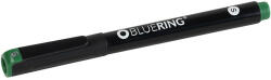 BLUERING Rostirón, tűfilc alkoholos 0, 4mm, OHP Bluering® S zöld 2 db/csomag