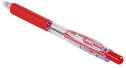Pentel Golyóstoll 0, 35mm, BK437-B háromszög fogózóna Pentel, írásszín piros 2 db/csomag (BK437-B)