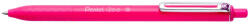 Pentel Golyóstoll nyomógombos 0, 35mm, Pentel iZee, írásszín rózsaszín 2 db/csomag (BX467-P)