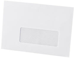 BLUERING Boríték LC/6 szilikonos bélésnyomott jobb ablakos 35x90mm 114x162mm J28A20 Bluering® fehér (BORLC6JA35X90SZ) - bestoffice