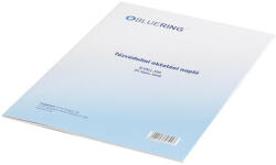 BLUERING Tűzvédelmi oktatási napló 24lapos A4, álló B. VALL. 350 Bluering® (BVALL350) - bestoffice