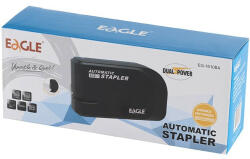 EAGLE Tűzőgép elektromos 20lap, 24/6 elemmel és adapterrel is működtethető fekete EG1610 + adapterrel Eagle (EG1610) - bestoffice