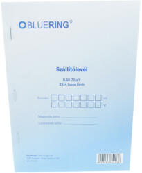 Bluering Szállítólevél A5, 25x4 lapos B. 10-70/A/V Bluering® - bestoffice