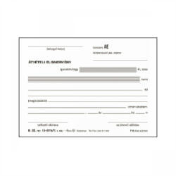 BLUERING Átvételi elismervény A6, 50x3lapos B. 13-67/A/VX Bluering® (NYOMTB1367A) - bestoffice