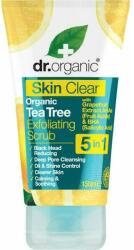 Dr. Organic Scrub de față Ceai verede - Dr. Organic Tea Tree Exfoliating Scrub 150 ml
