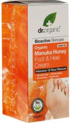 Dr. Organic Cremă pentru picioare Miere de Manuka - Dr. Organic Bioactive Skincare Organic Manuka Honey Foot & Heel Cream 125 ml