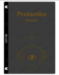  50DB Privacy Fólia TPU kijelzővédő telefonhoz KOREA 3xPlusz, 150um, 4 réteg, 180x120mm (DZ-A2011) vágógépekhez