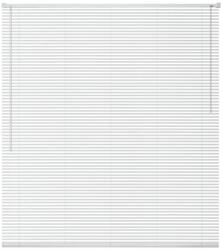 vidaXL Jaluzele fereastră, aluminiu, 120 x 130 cm, alb (242791)