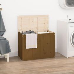 vidaXL Cutie de rufe, maro miere, 88, 5x44x66 cm, lemn masiv de pin (823572)