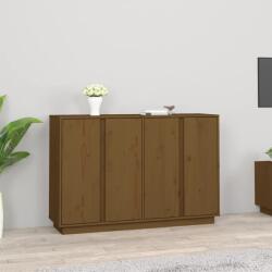 vidaXL Servantă, maro miere, 120x35x80 cm, lemn masiv de pin (814497) Comoda