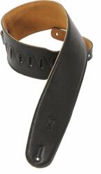 Levy's Heritage Crafted Black Каишка за китара (M4GF-BLK)