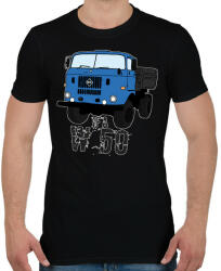 printfashion IFA w50 - Férfi póló - Fekete (5014931)