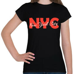 printfashion nyc - Női póló - Fekete (4761274)