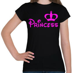 printfashion Princess - Női póló - Fekete (912925)