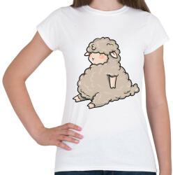 printfashion Bárány - Női póló - Fehér (3937998)
