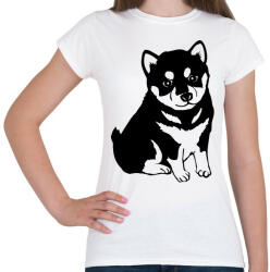 printfashion Husky - Női póló - Fehér (4880707)