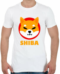 printfashion shiba02 - Férfi póló - Fehér (11276768)