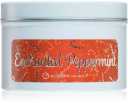 Milkhouse Candle . Christmas Enchanted Peppermint illatgyertya alumínium dobozban 141 g