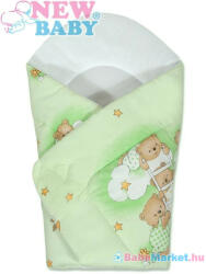 NEW BABY Pólya New Baby zöld maci - babamarket