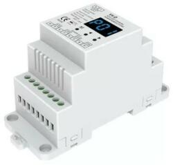 S-lightled RGBW 4 csatornás RF vevő LED szalag vezérlésére 4x5A DIN sínre SlightLED (SL LEDVSK021)