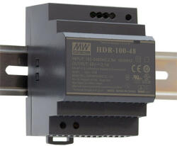 MEAN WELL 100W 15V DIN sínre pattintható LED tápegység Mean Well (HDR 100 15)