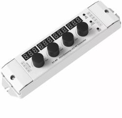 S-lightled LED dimmer vevő 4 csatornás (RGBW) RF állítható PWM SlightLED (SL LEDVSK016)