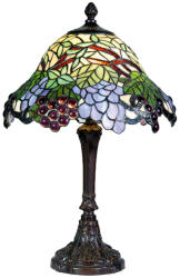 Tiffany Lighting Berry TIF-1601 Tiffany asztali lámpa (FIL5LL-789) - kecskemetilampa
