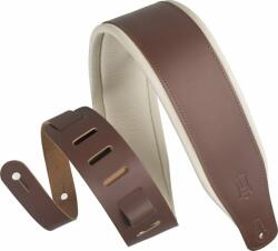 Levy's Amped Leather Brown Curea de chitară (M26PD-BRN_CRM)