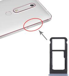  tel-szalk-017445 Nokia 6 (2018) / 6.1 kék SIM & SD kártya tálca (tel-szalk-017445)